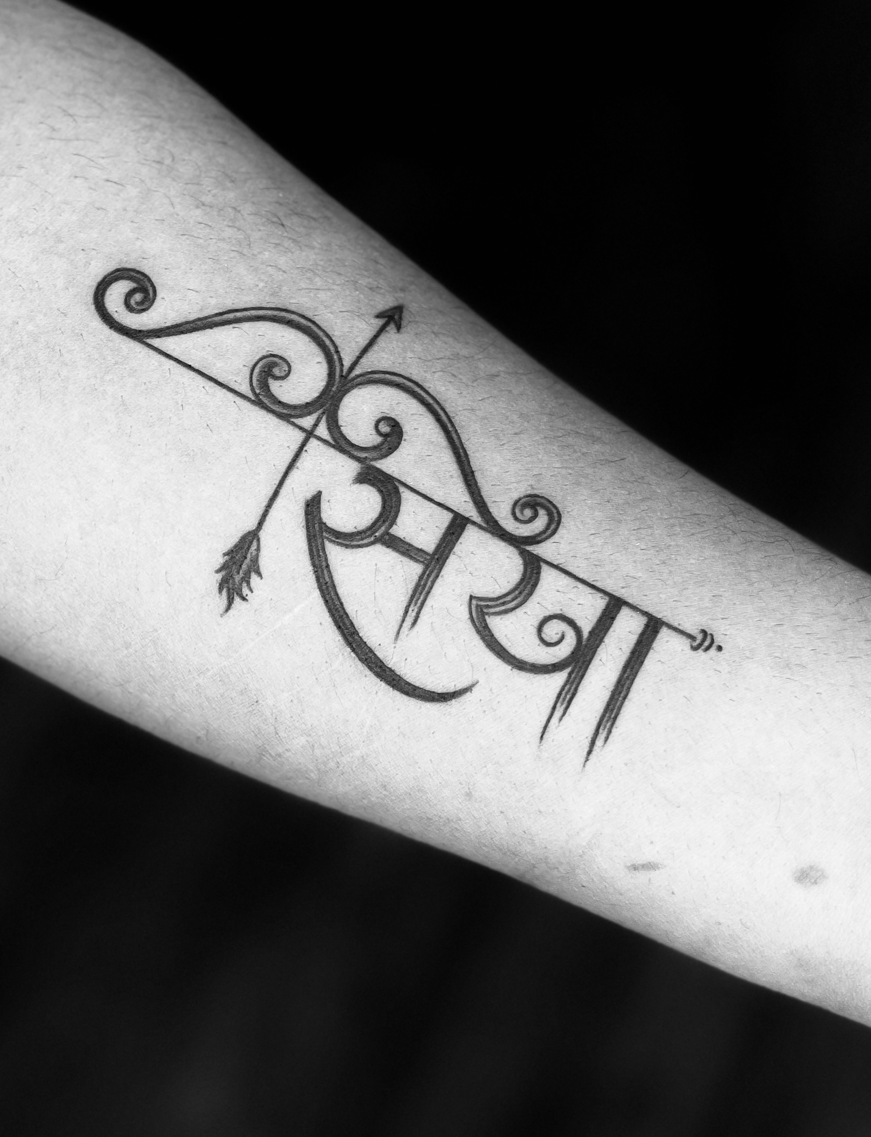 Circuit Bloom tattoo